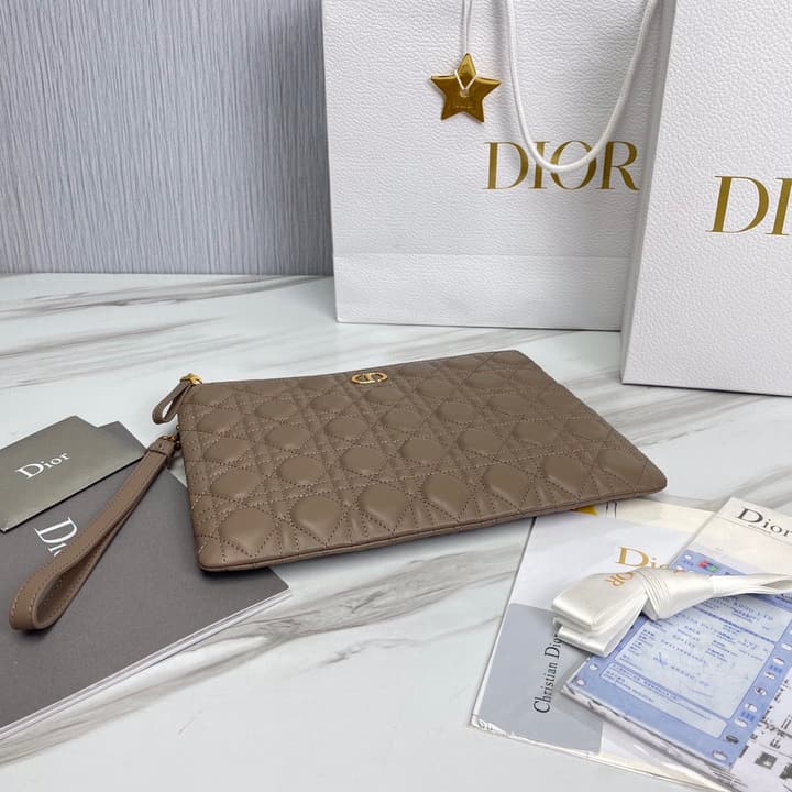 Dior Clutch Bag in Classic Black