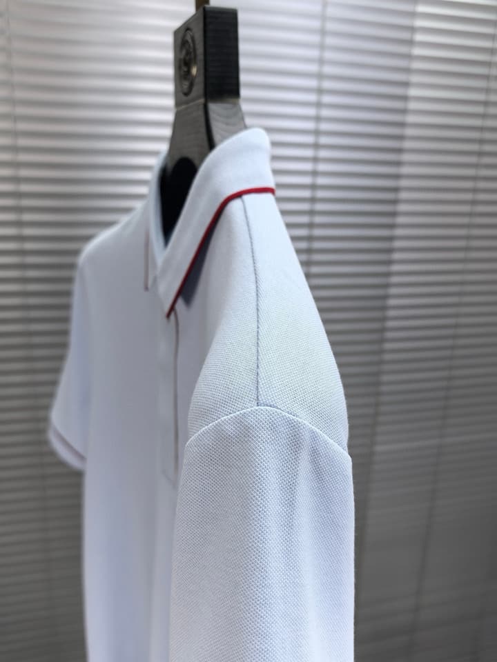 Louis Vuitton Embroidered Logo Pique Cotton Polo Shirt – Spring/Summer Collection – 2026 in Light Blue
