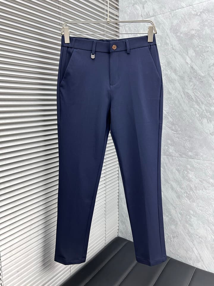 Zegna Custom Casual Trousers – 2025SS in Black