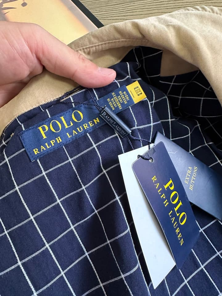 Ralph Lauren Classic Retro Harrington Jacket in Black