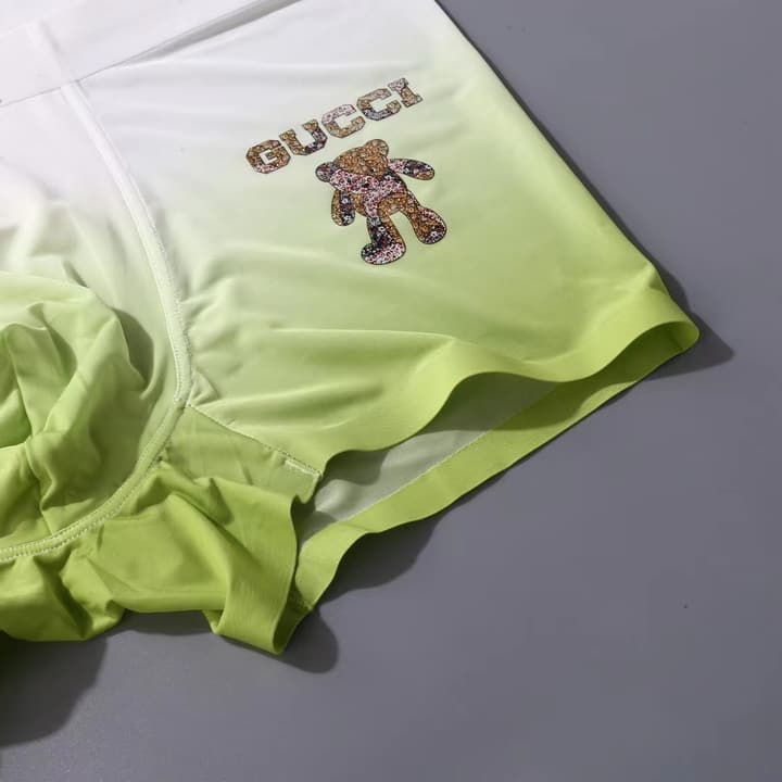 Gucci Men's Ice Silk Seamless Underwear Set