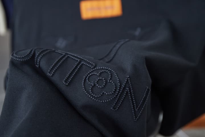 Louis Vuitton Toothbrush Embroidery Logo T-Shirt – 26SS Early Spring Collection in Black