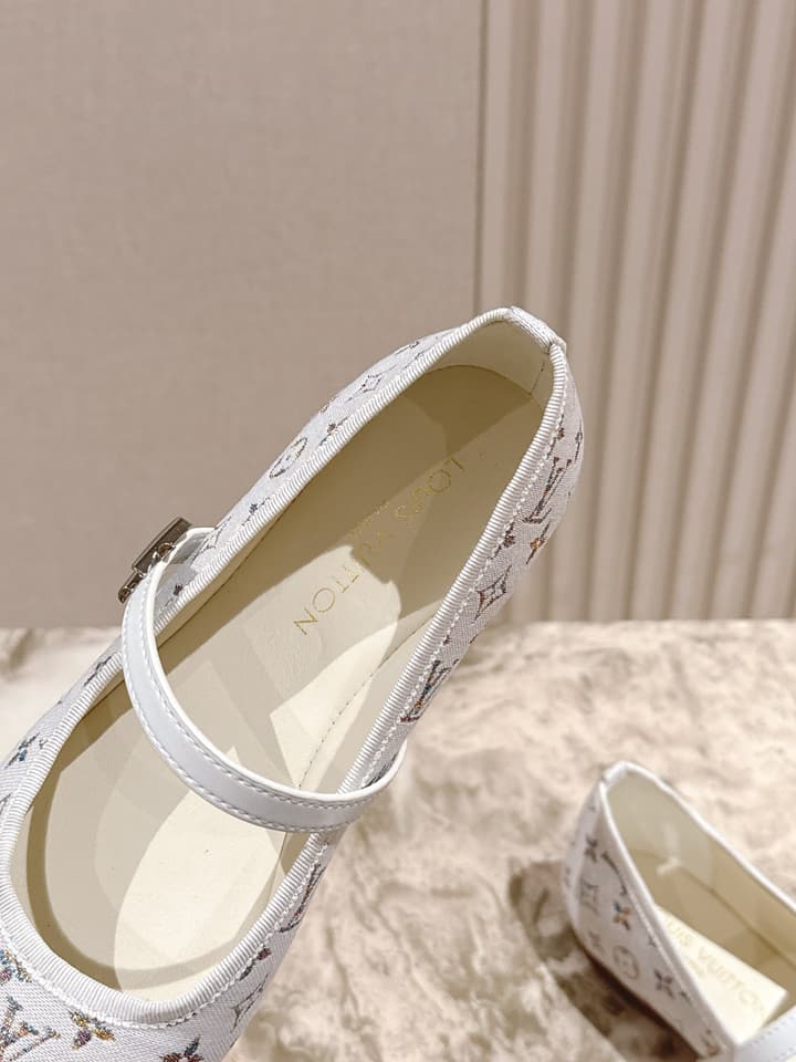 Louis Vuitton Ballet Flats – 2025SS in Black