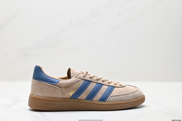 Adidas Handball Spezial Retro Suede Sneakers in Burgundy White Stripes