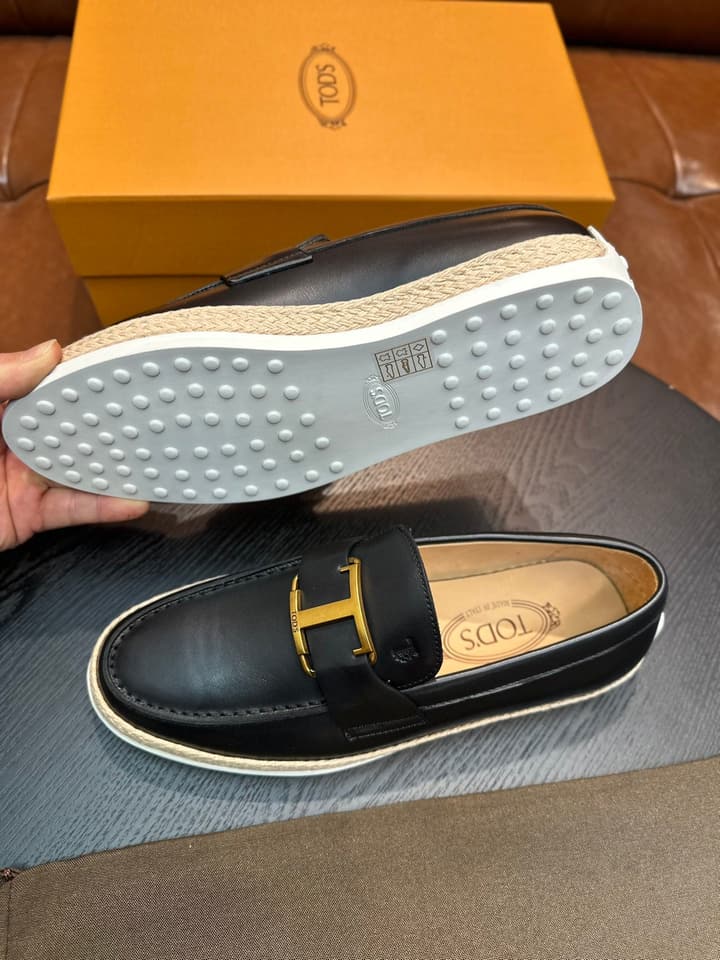 Tod's Gommino Calfskin Loafers in Assorted Loafers Display