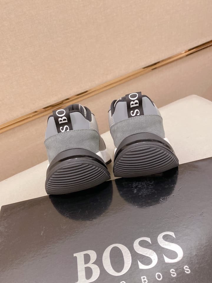 Boss Latest Casual Men's Sneakers in Dark Gray