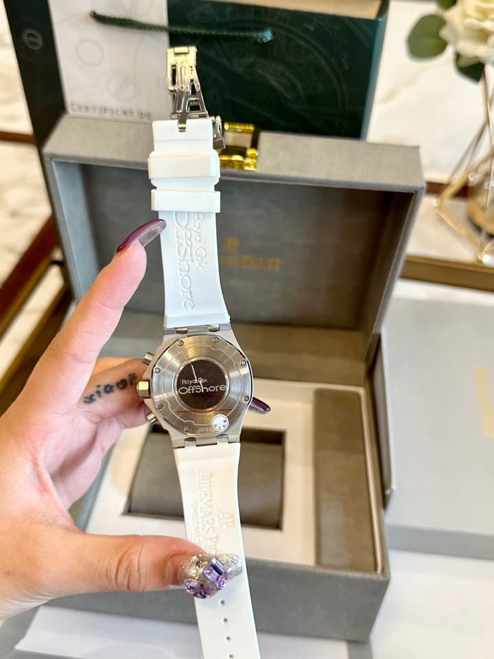 Audemars Piguet Royal Oak Automatic Mechanical Watch – 40mm in Silver - Diamond Dial