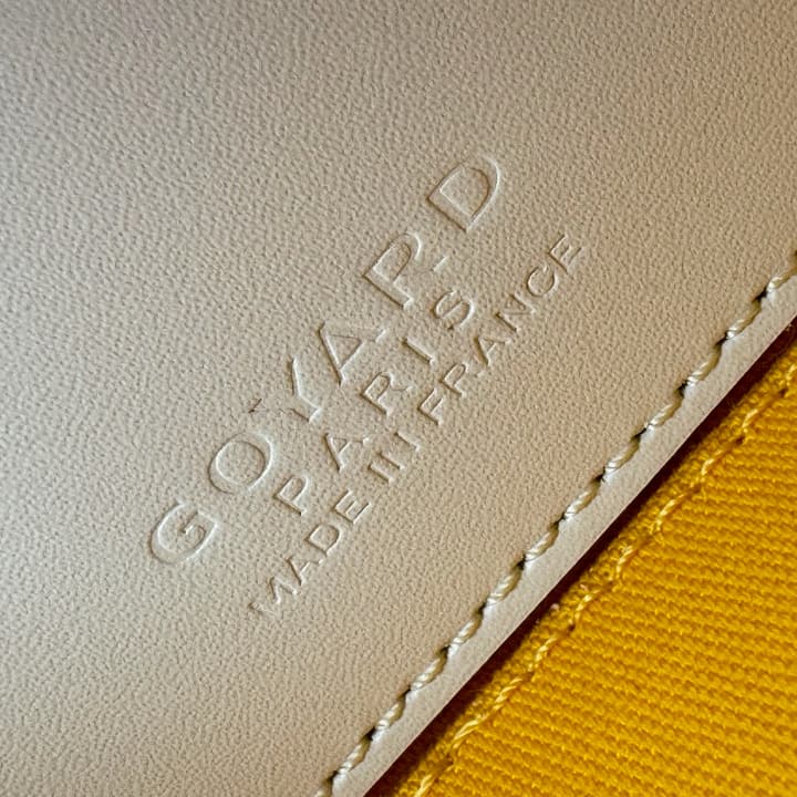 Goyard Muse Mini Vanity Case in Bright Orange Goyardine