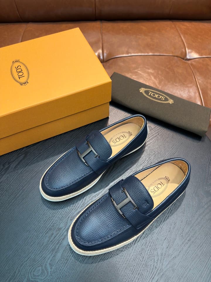 Tod's Gommino Calfskin Loafers in Assorted Loafers Display