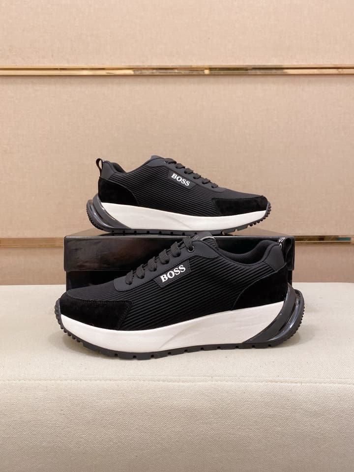 Boss Latest Casual Men's Sneakers in Dark Gray