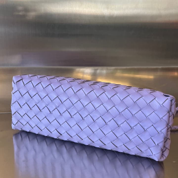 Bottega Veneta Andiamo Handbag in Charcoal Grey