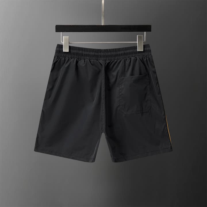 Versace Webbing Detail Swim Trunks – Spring/Summer 2026 Collection in Black