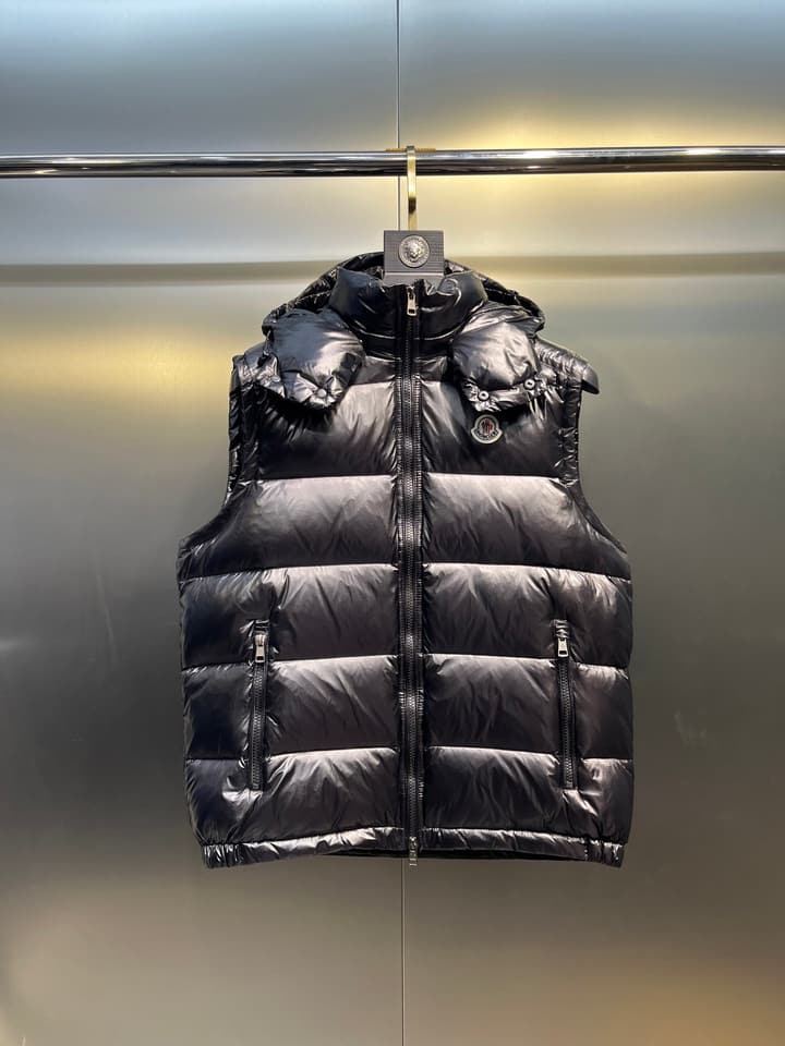 Moncler Unisex Hooded Down Vest