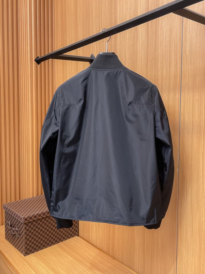 Dior Men's Casual Jacket – 2025FW in Dark Navy