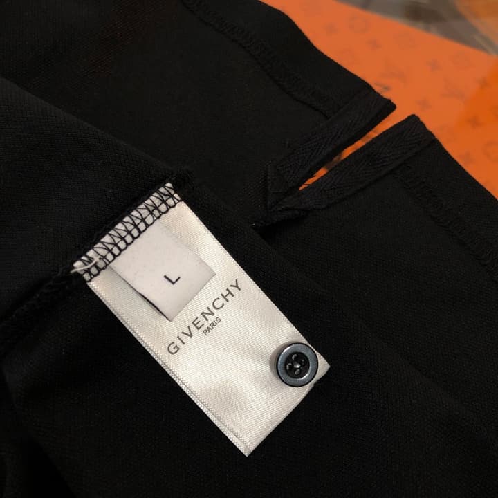 Givenchy Jacquard Logo Polo Shirt – Spring/Summer Collection – 2026SS in Black
