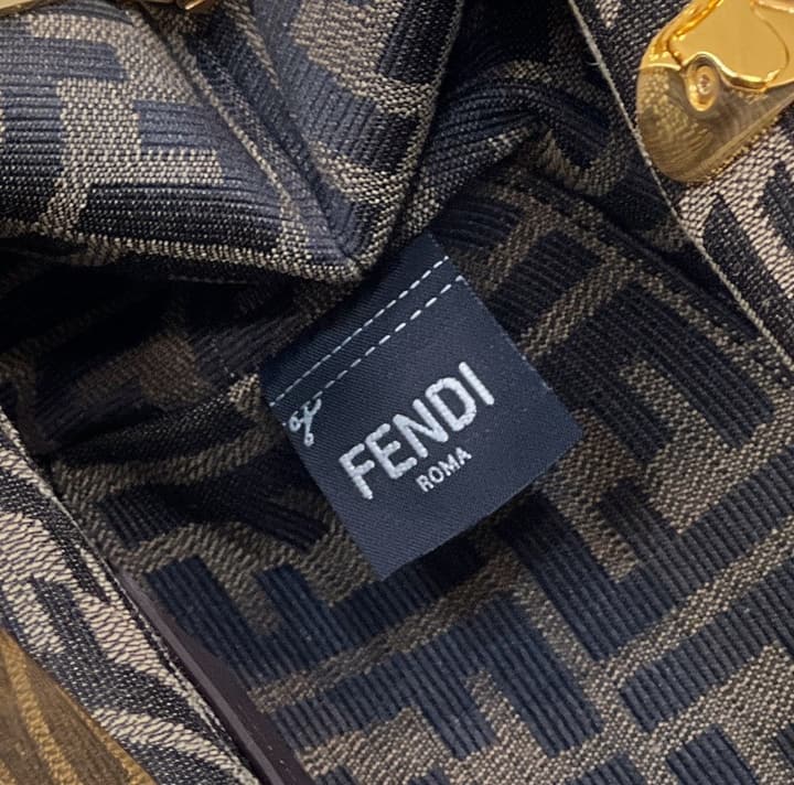 Fendi First Asymmetrical Leather Handbag