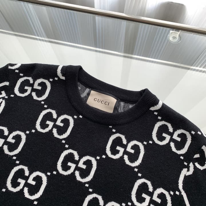 Gucci Crewneck Sweater – Autumn/Winter Collection in Black