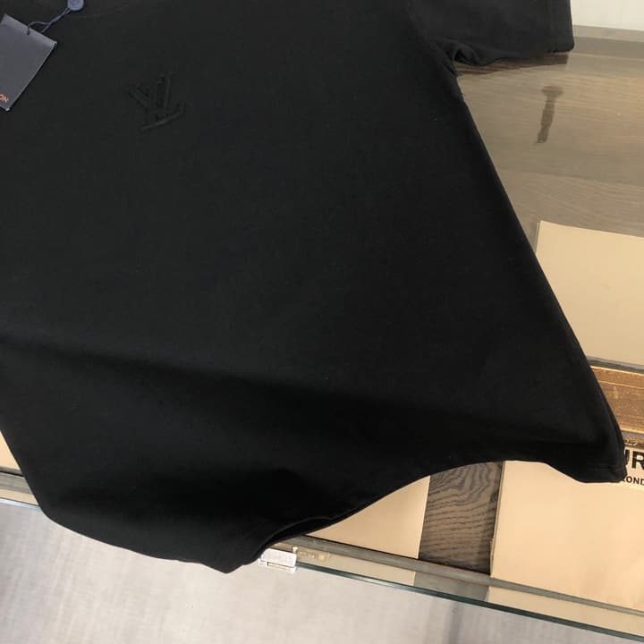Louis Vuitton Logo Crewneck T-Shirt – 26SS in Black