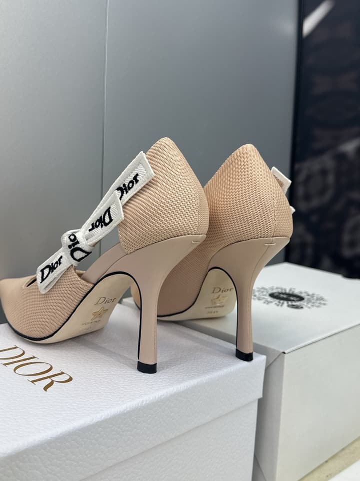 Dior J'Adior Webbing Bow Pumps – 2026 Early Spring Collection