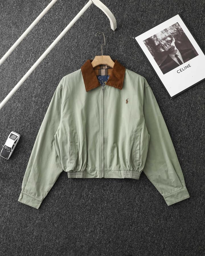 Ralph Lauren Campus Collared Jacket in Blue