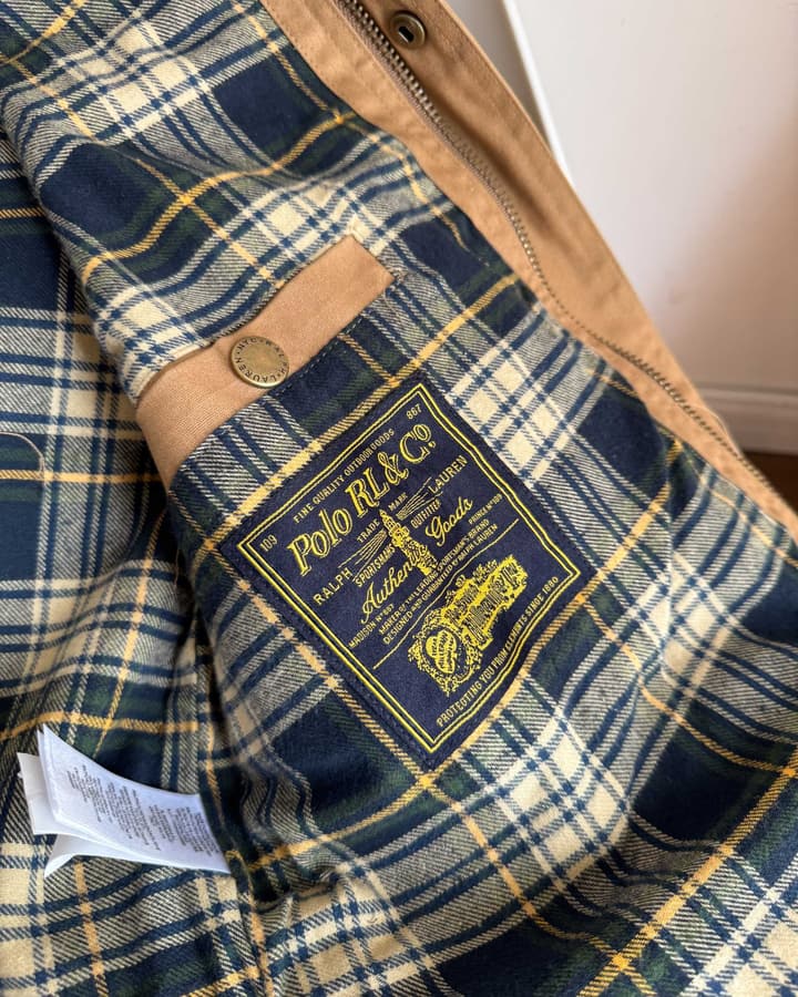 Ralph Lauren Barn Style Workwear Jacket in Green