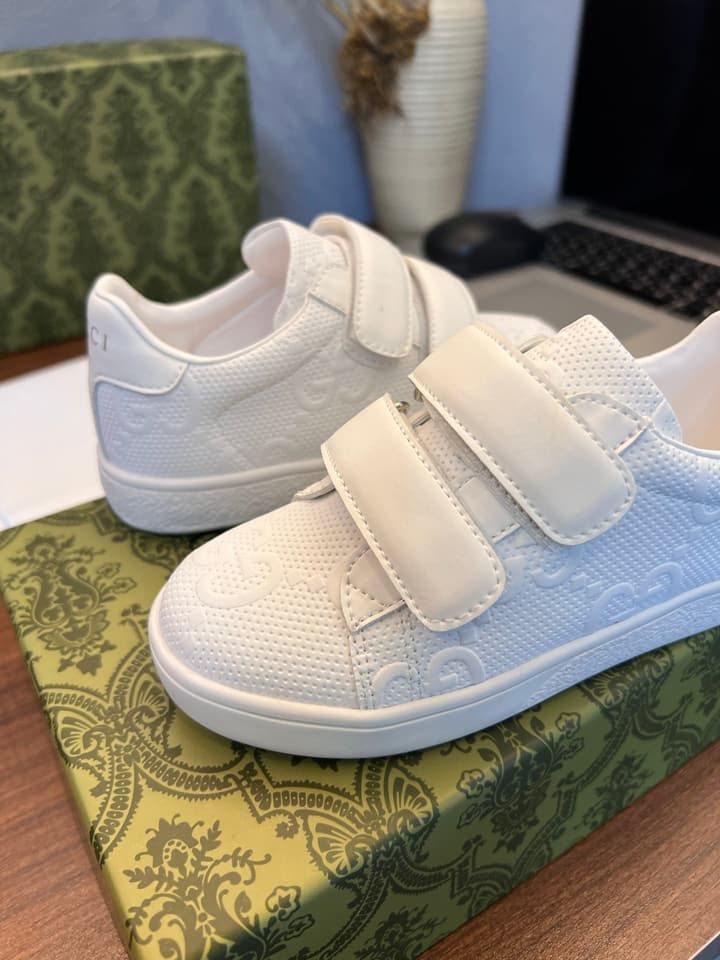 Gucci Kids Sheepskin-Lined Sneakers – Kids Collection
