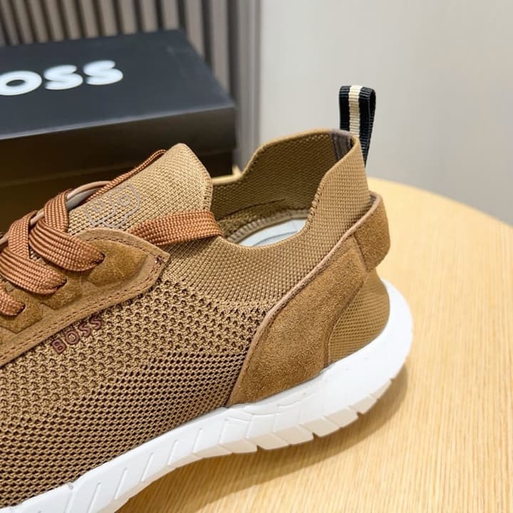 Boss Layered Design Sport Sneakers