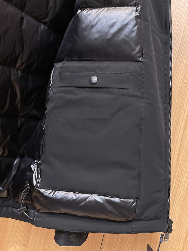 Prada Linea Rossa Gore-Tex Hooded Puffer Jacket in Black Hooded Anorak