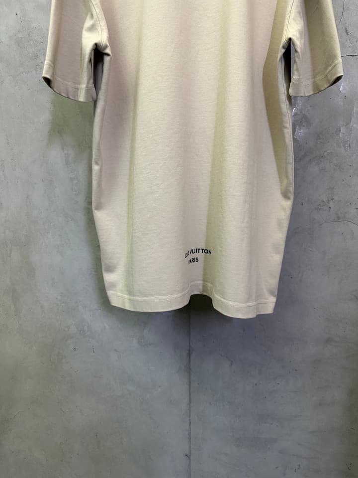 Louis Vuitton New Look Heavyweight T-Shirt – 26SS in Off White