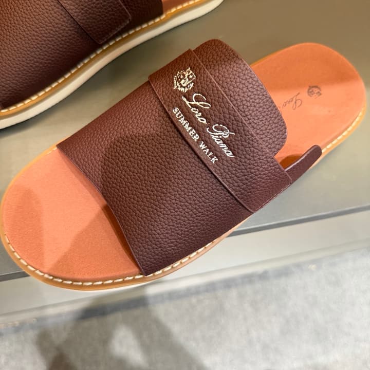 Loro Piana Summer Walk Crisscross Mules