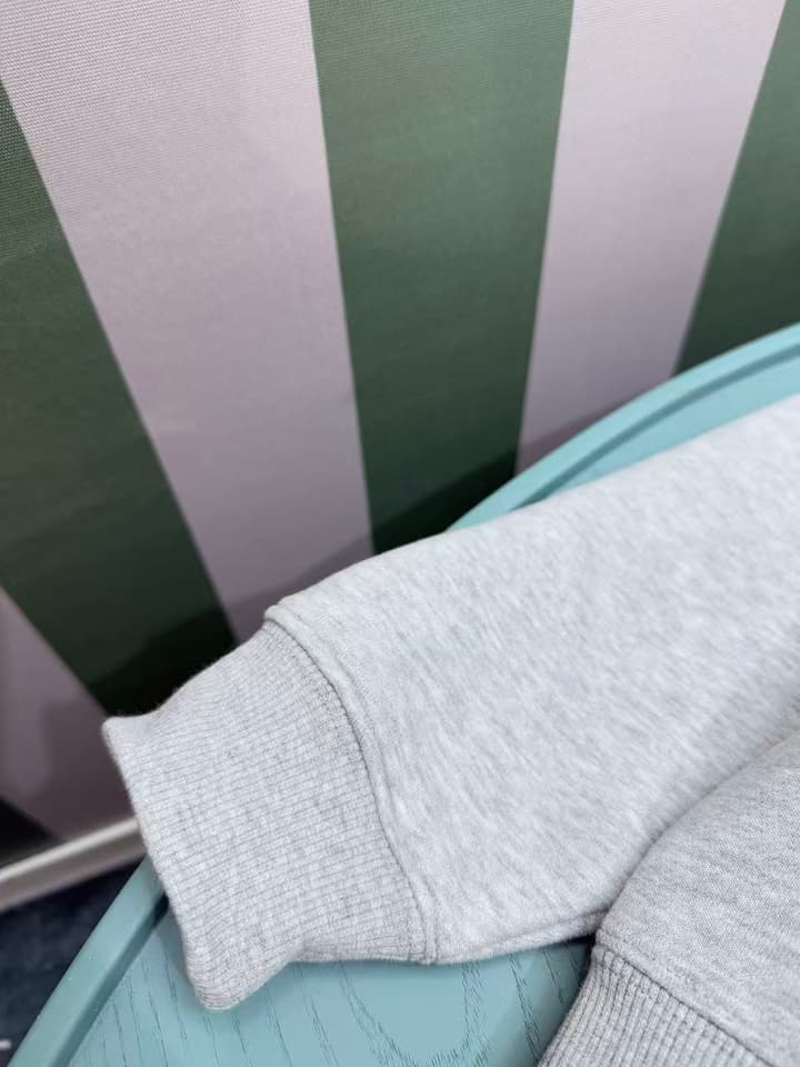 Burberry Kids Fleece Sweatshirt Set – Kids Collection – 2025FW in Light Heather Grey Set