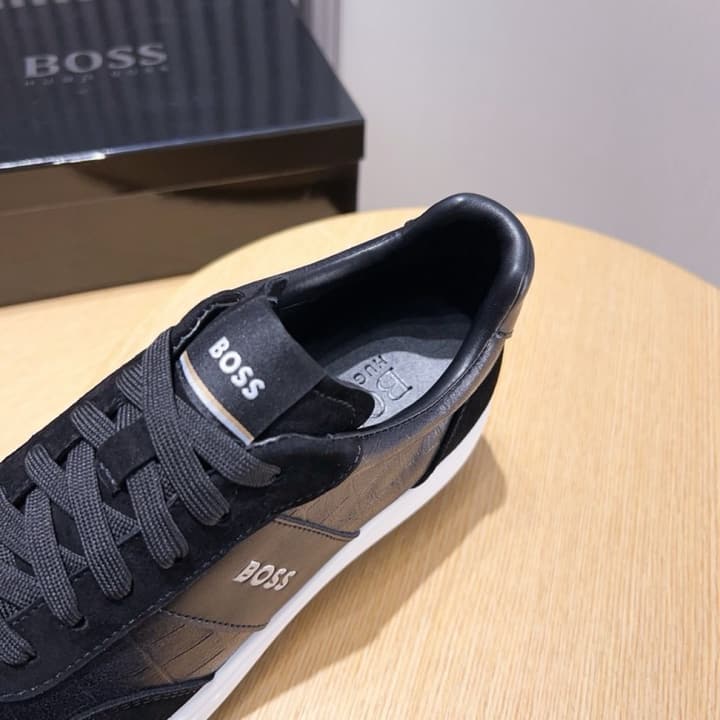 Boss Classic Leather Driving Shoes