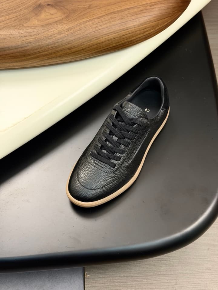 Zegna Old Money Suede Casual Sneakers