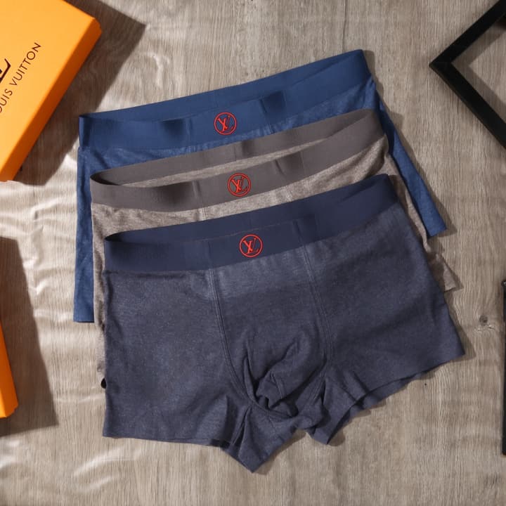 Louis Vuitton Seamless Breathable Men's Underwear Box Set