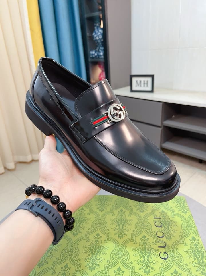 Gucci Men's Formal Leather Shoes – New Collection