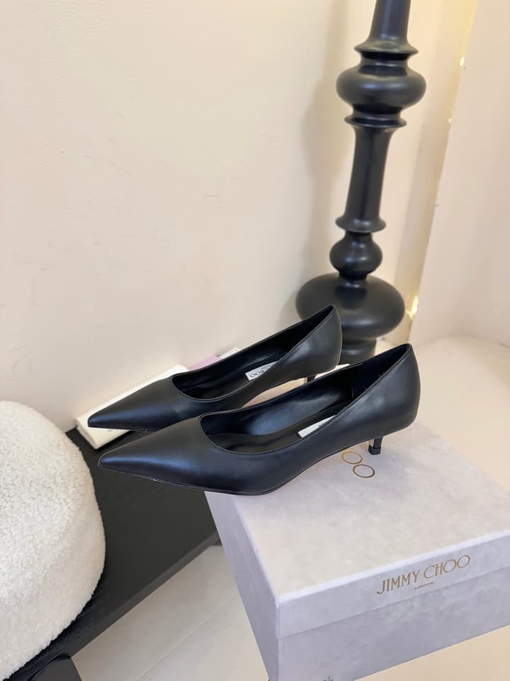 Jimmy Choo Pumps – 2025FW Collection in Black