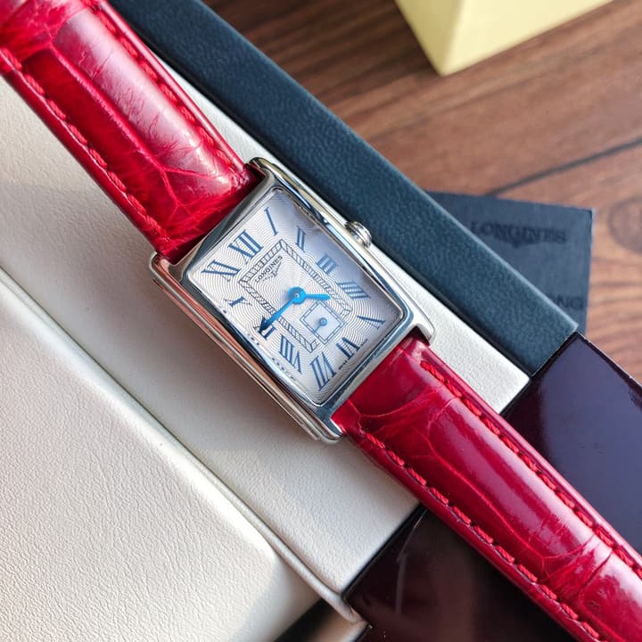 Longines DolceVita Quartz Watch in Black Strap