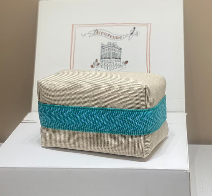 Hermès Trousse Bride-A-Brace Canvas Vanity Case