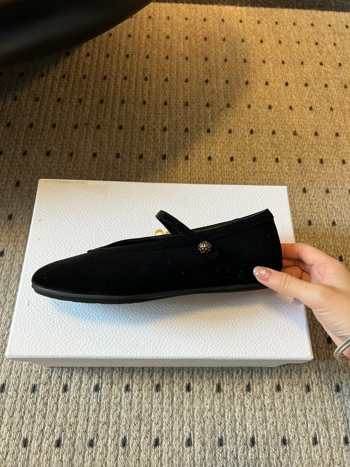 Dior Flat Mary Jane Shoes – 25SS in Black Patent Leather