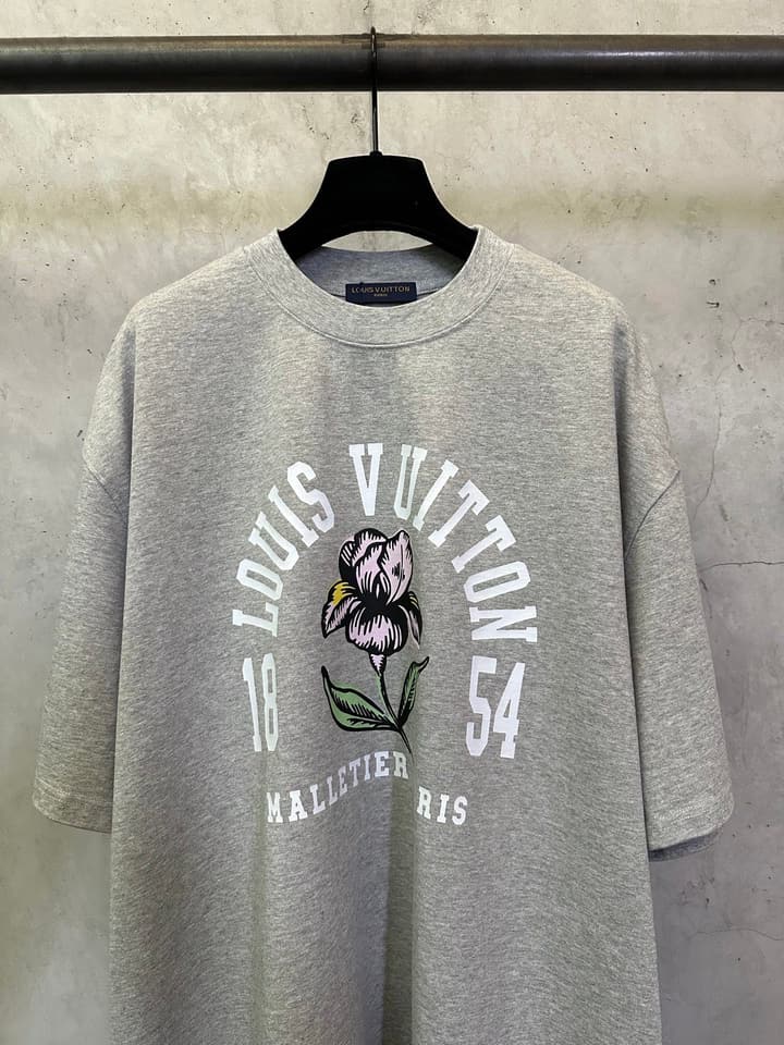Louis Vuitton 1854 Iris Academy T-Shirt – 26SS in Grey