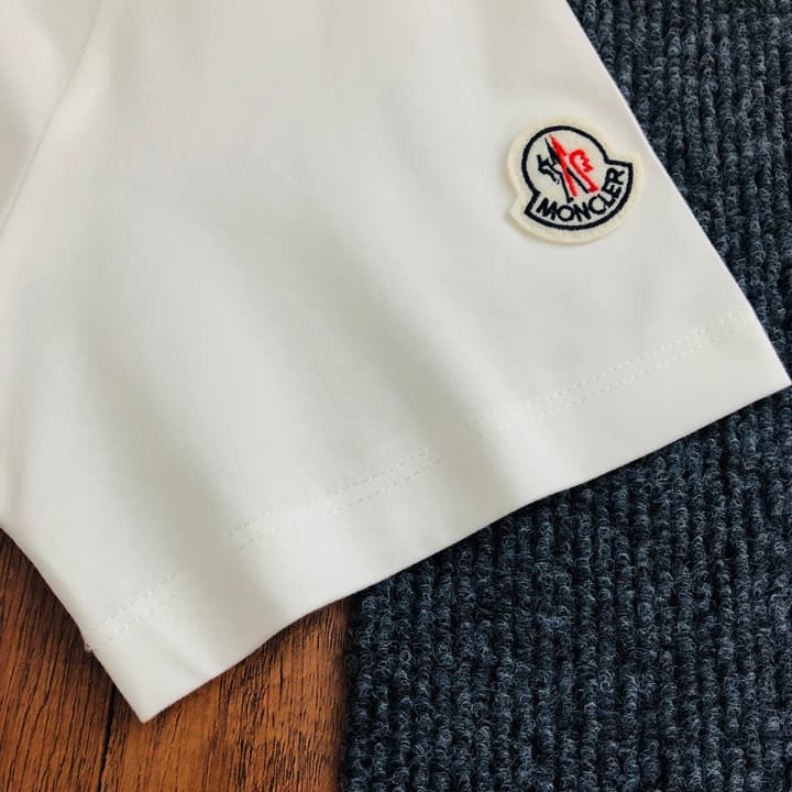 Moncler Classic Printed Logo T-Shirt – 2026SS in Black Large Logo