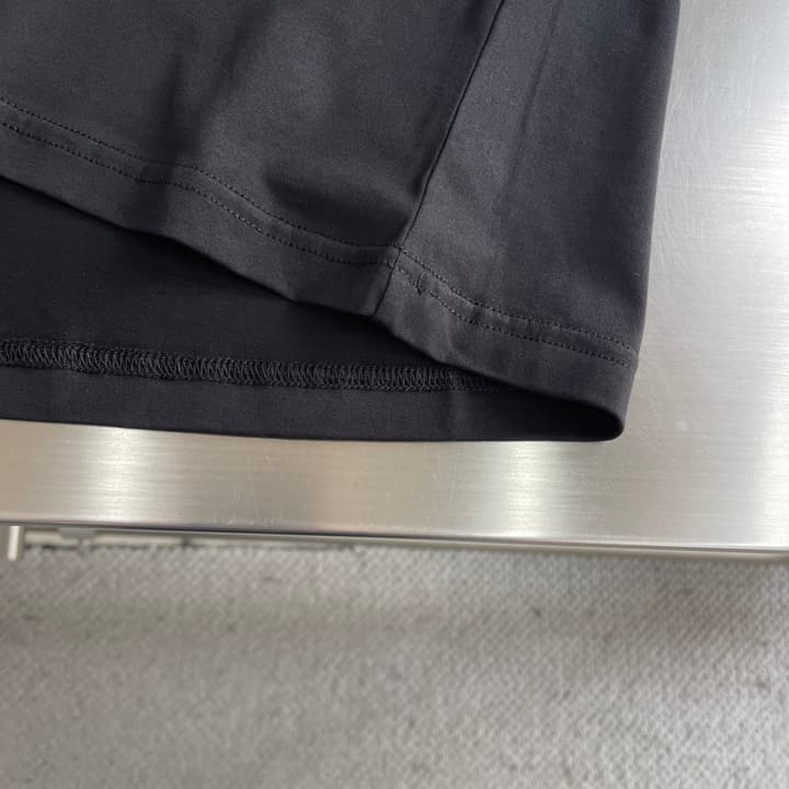 Loewe Embroidered Cotton T-Shirt in Classic Black