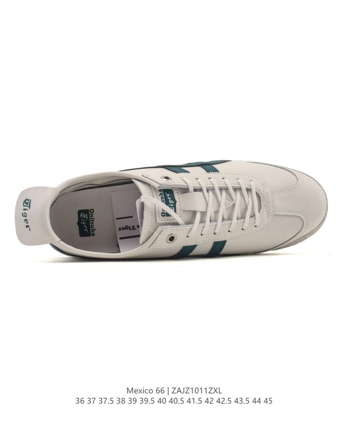 Asics Onitsuka Tiger Mexico 66 Classic Sneakers in Brown Suede With Dark Stripes
