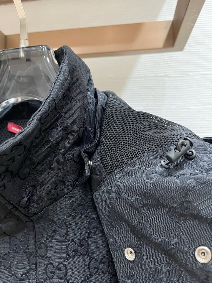 Gucci Detachable GG Canvas Trench Coat – 25FW