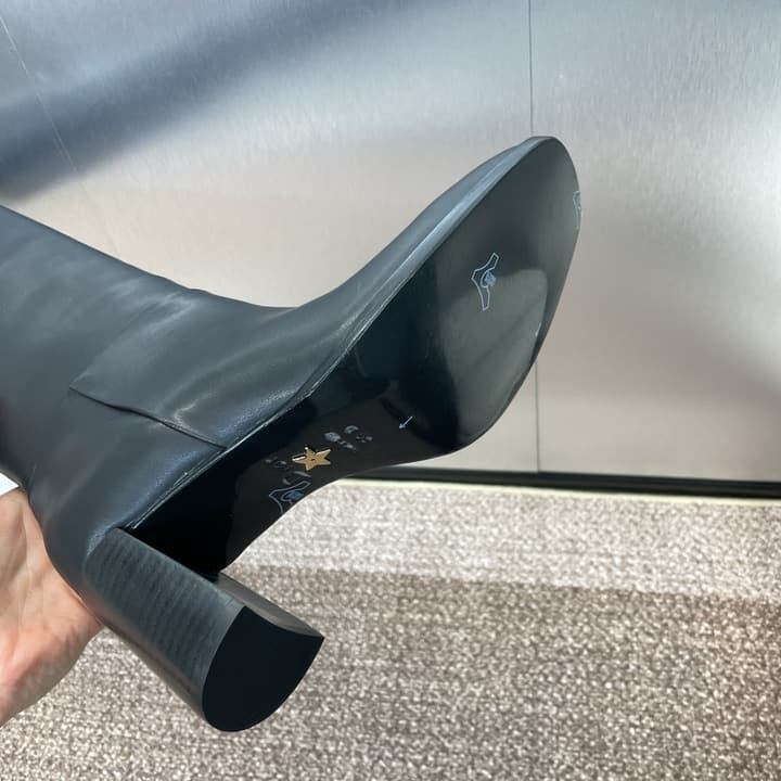 Dior D-Town Chunky Heel Knee-High Boots – 2024 Autumn/Winter Collection