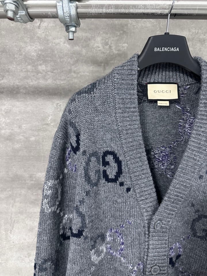 Gucci Gradient Knit Cardigan – 24FW
