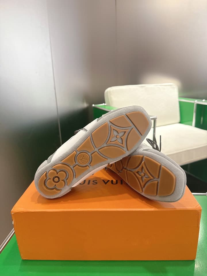 Louis Vuitton Sneakerina Ballet Sneakers in Chocolate Brown