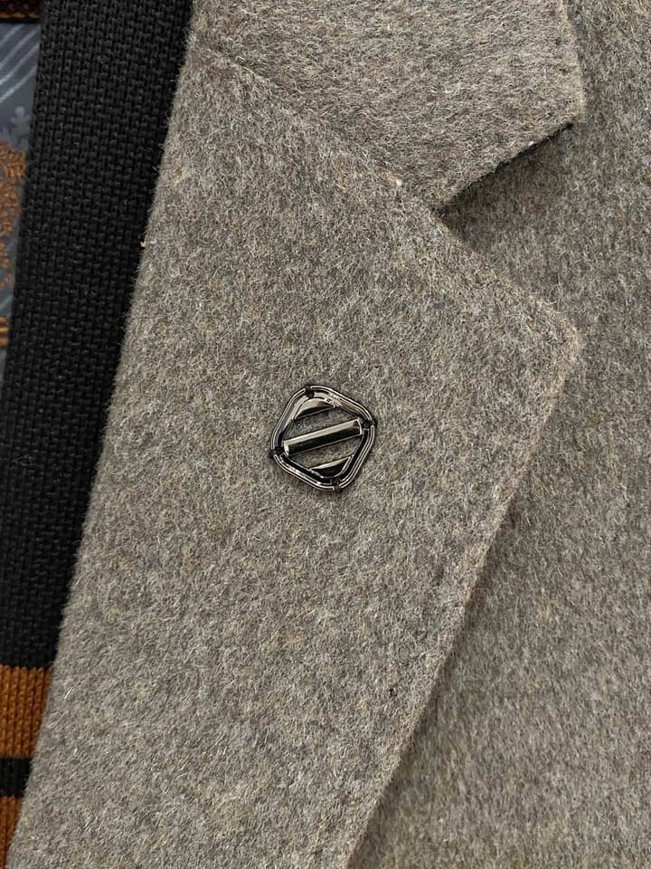 Zegna Men's Wool Kensington Coat – 2025FW in Classic Black