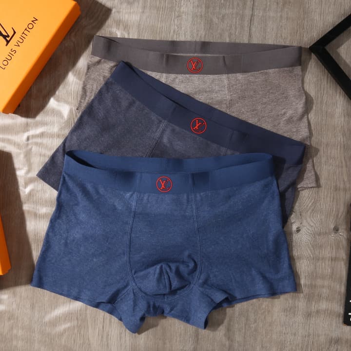 Louis Vuitton Seamless Breathable Men's Underwear Box Set