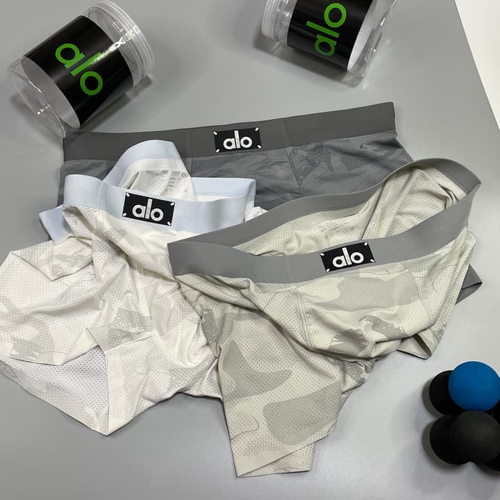 Alo Seamless Ice Silk Men's Underwear Box Set